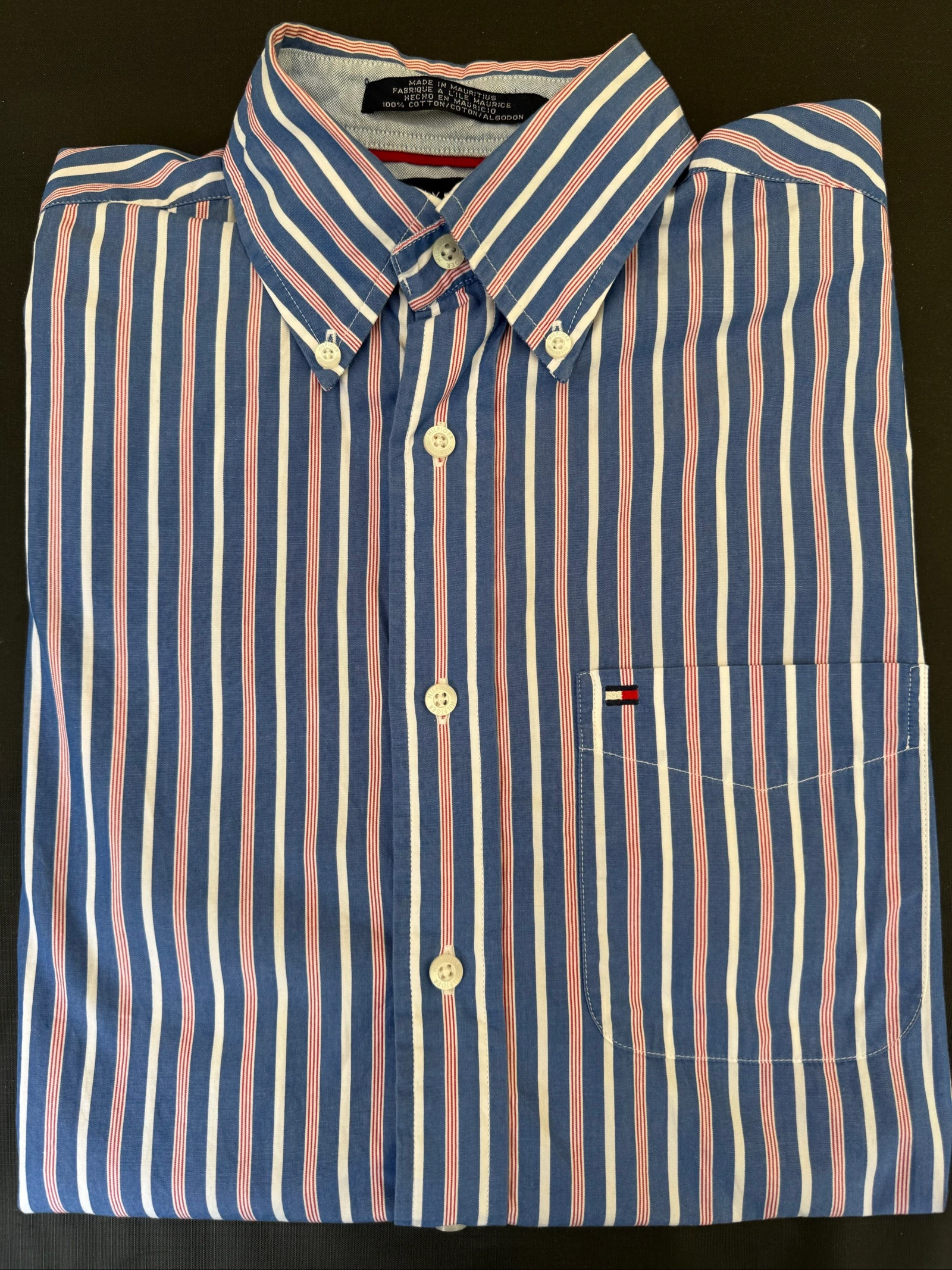 Tommy Hilfiger, camisa de manga corta, hombre, talla S/M – photo 8